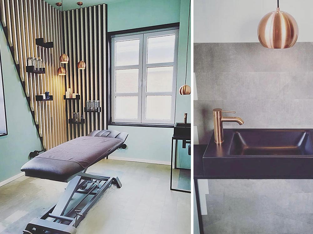 Behandlungsraum Düsseldorf Sara Pavo Cosmetics