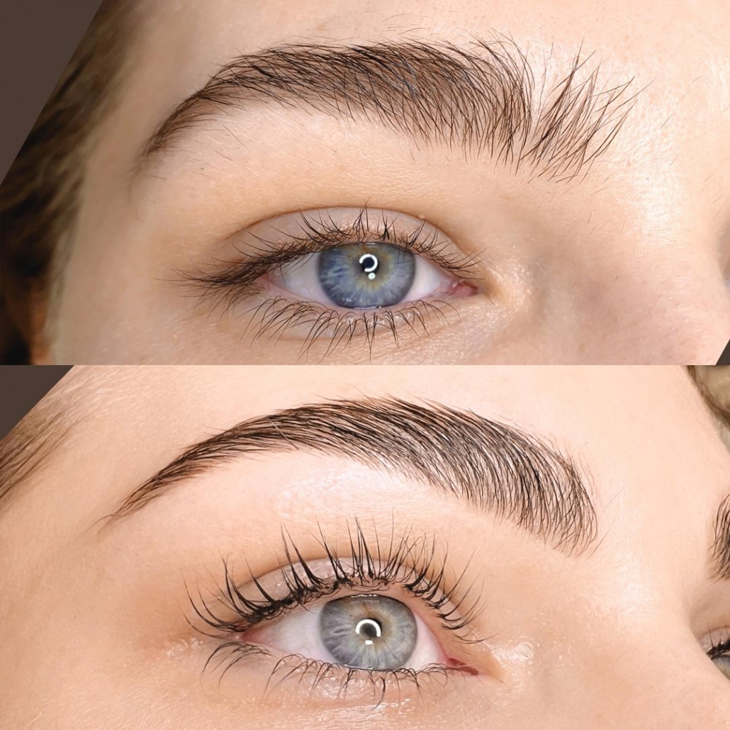 Lash- & Browlifting Kombination