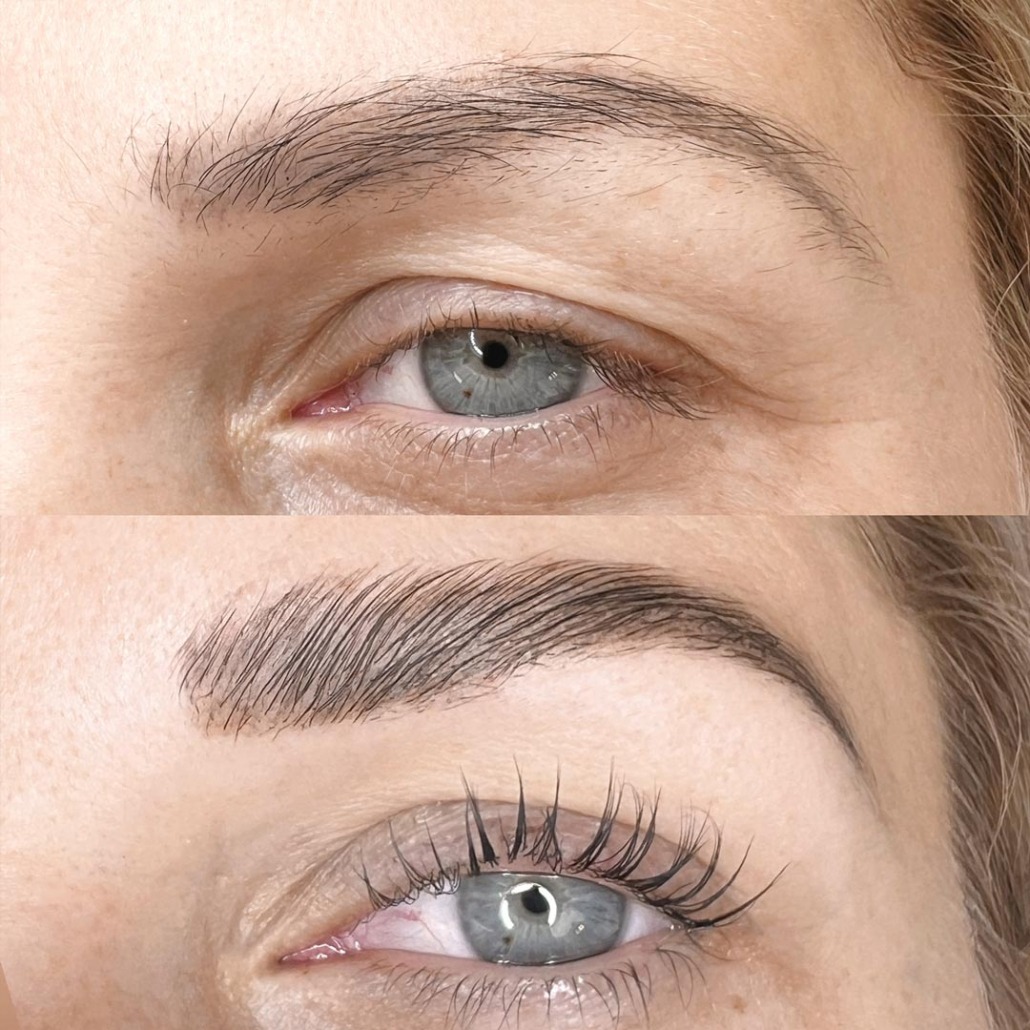 Lash- & Browlifting Kombination